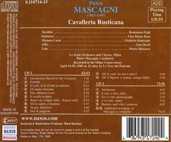 2CD Pietro Mascagni: Cavalleria Rusticana 457266