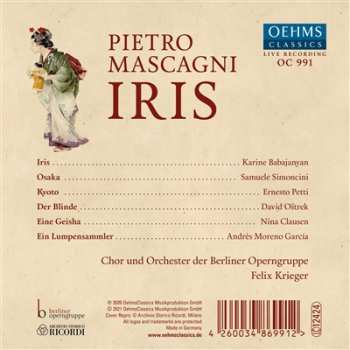 2CD Pietro Mascagni: Iris   472843