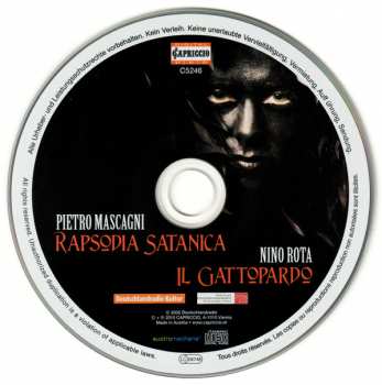 CD Pietro Mascagni: Rapsodia Satanica / Il Gattopardo 278021