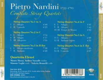 CD Pietro Nardini: Complete String Quartets 242829