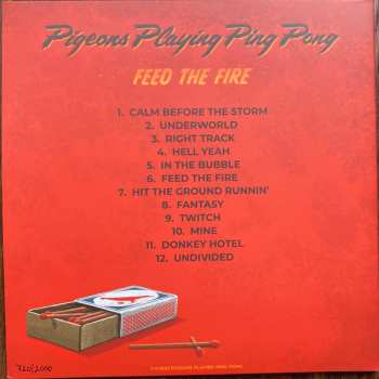2LP Pigeons Playing Ping Pong: Feed The Fire LTD | NUM