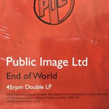 2LP Public Image Limited: End Of World 471424