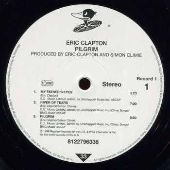 2LP Eric Clapton: Pilgrim LTD 27990