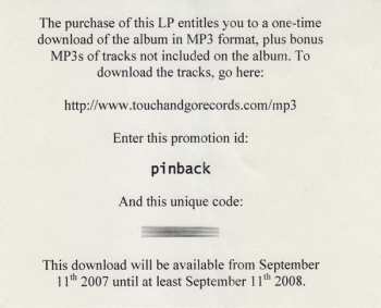 LP Pinback: Autumn Of The Seraphs 71751
