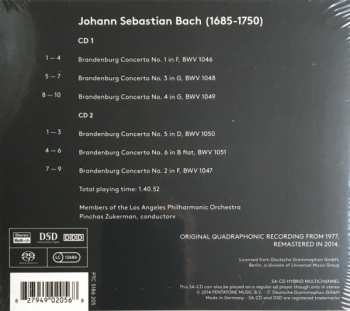2SACD Pinchas Zukerman: Brandenburg Concertos Nos. 1 - 6 476764