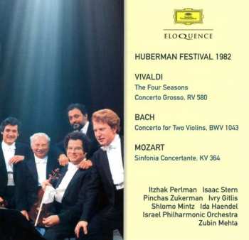Album Pinchas Zukerman: The Four Seasons · Concerto For 4 Violins / Double Concerto / Sinfonia Concertante K.364