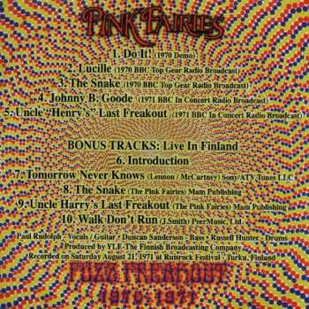 LP/CD The Pink Fairies: Fuzz Freakout 1970-1971 CLR 438361