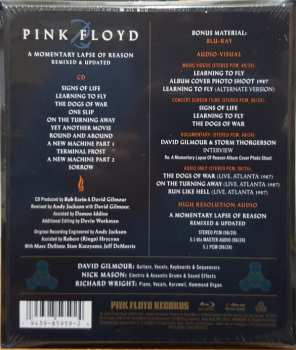 CD/Box Set/Blu-ray Pink Floyd: A Momentary Lapse Of Reason (Remixed & Updated) DLX 374352