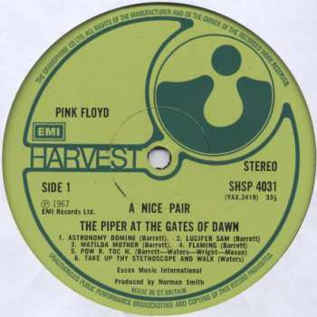 2LP Pink Floyd: A Nice Pair 508290