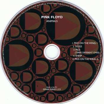 CD Pink Floyd: Animals DIGI 2305