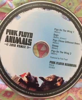 CD Pink Floyd: Animals (2018 Remix) 378170