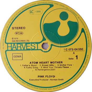 LP Pink Floyd: Atom Heart Mother 509607