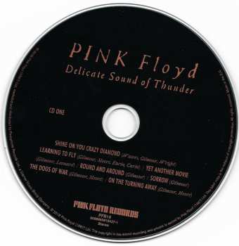 2CD Pink Floyd: Delicate Sound Of Thunder 9331