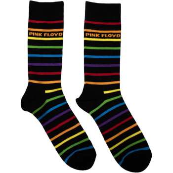 Merch Pink Floyd: Pink Floyd Unisex Ankle Socks: Prism Stripes (uk Size 6 - 11) UK Size 6 - 11
