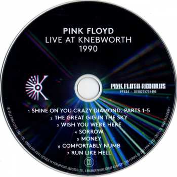 CD Pink Floyd: Live At Knebworth 1990 20780