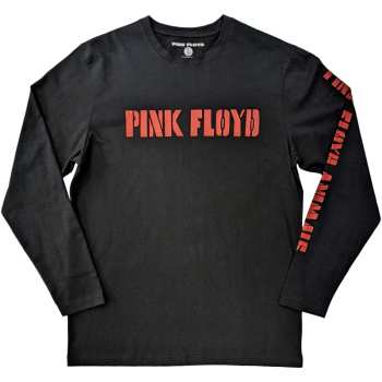 Merch Pink Floyd: Pink Floyd Unisex Long Sleeve T-shirt: Animals B&w (back & Sleeve Print) (xx-large) XXL