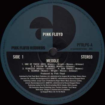 LP Pink Floyd: Meddle