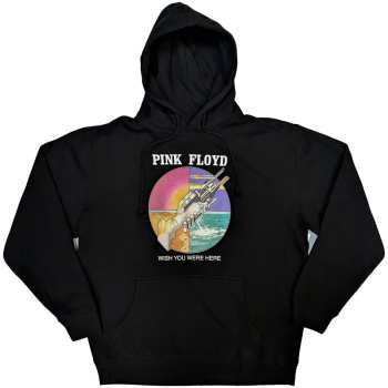 Merch Pink Floyd: Pink Floyd Unisex Pullover Hoodie: Wywh Circle Icons (medium) M