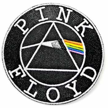 Merch Pink Floyd: Nášivka Circle Logo Pink Floyd