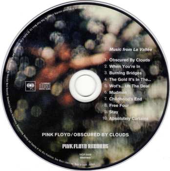 CD Pink Floyd: Obscured By Clouds (Music From La Vallée) = 雲の影 LTD 521061