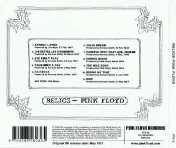 CD Pink Floyd: Relics DIGI 380142