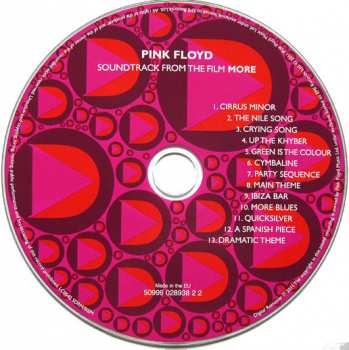 CD Pink Floyd: Music From The Film More 48681