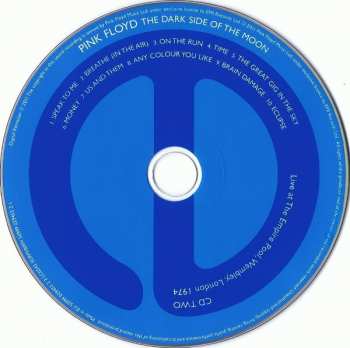2CD Pink Floyd: The Dark Side Of The Moon DIGI