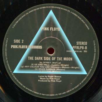 LP Pink Floyd: The Dark Side Of The Moon