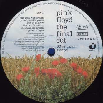 LP Pink Floyd: The Final Cut 508289