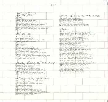 2LP Pink Floyd: The Wall