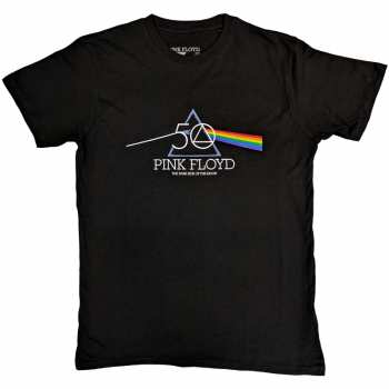 Merch Pink Floyd: Tričko 50th Prism Logo Pink Floyd