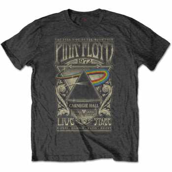 Merch Pink Floyd: Pink Floyd Unisex T-shirt: Carnegie Hall Poster (x-small) XS