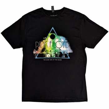 Merch Pink Floyd: Pink Floyd Unisex T-shirt: Live Band Rainbow Tone (medium) M