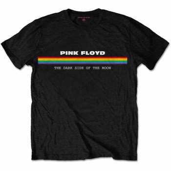 Merch Pink Floyd: Tričko Spectrum Stripe  L