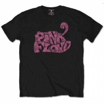 Merch Pink Floyd: Tričko Swirl Logo Pink Floyd  L