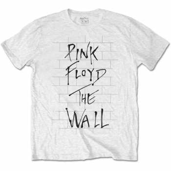 Merch Pink Floyd: Tričko The Wall & Logo Pink Floyd  XXL