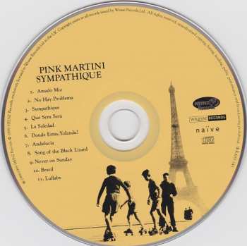 CD Pink Martini: Sympathique DIGI 155613