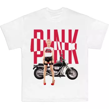 Pink: Tričko Motorbike
