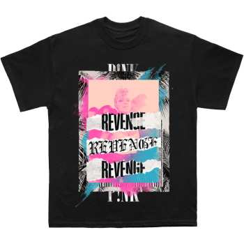 Merch Pink: Pink Unisex T-shirt: Revenge (small) S