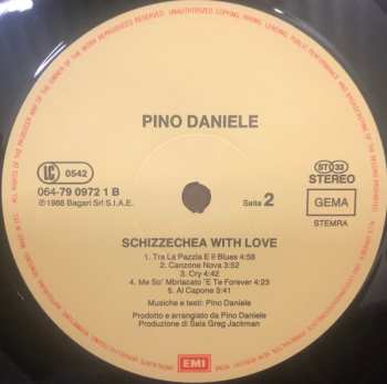 LP Pino Daniele: Schizzechea With Love 155899