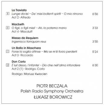 CD Piotr Beczala: Verdi 182057