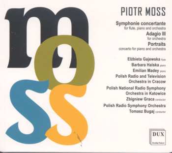 Album Piotr Moss: Symphonia Concertante Für Flöte,klavier & Orchester