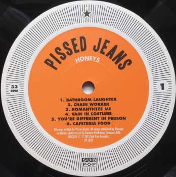 LP Pissed Jeans: Honeys 68873