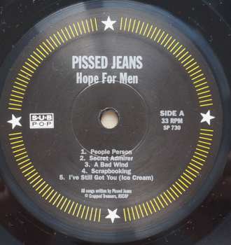 LP Pissed Jeans: Hope For Men 87573