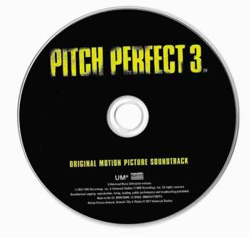 CD Pitch Perfect Cast: Pitch Perfect 3 (Original Motion Picture Soundtrack) 28052