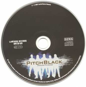 CD Pitchblack: Designed To Dislike 243219