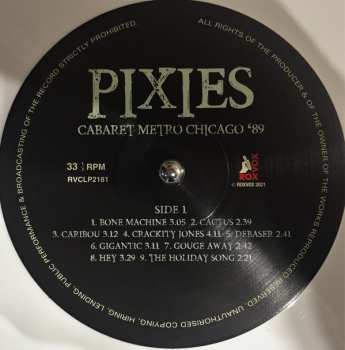 LP Pixies: Cabaret Metro Chicago ‘89 CLR 416959