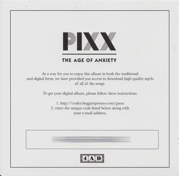 LP Pixx: The Age Of Anxiety CLR 467009