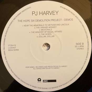 LP PJ Harvey: The Hope Six Demolition Project - Demos 382335