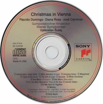 CD Placido Domingo: Christmas In Vienna 373355